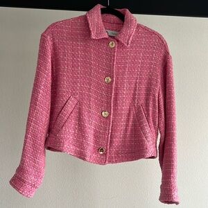 Beautiful textured casual Zara coat